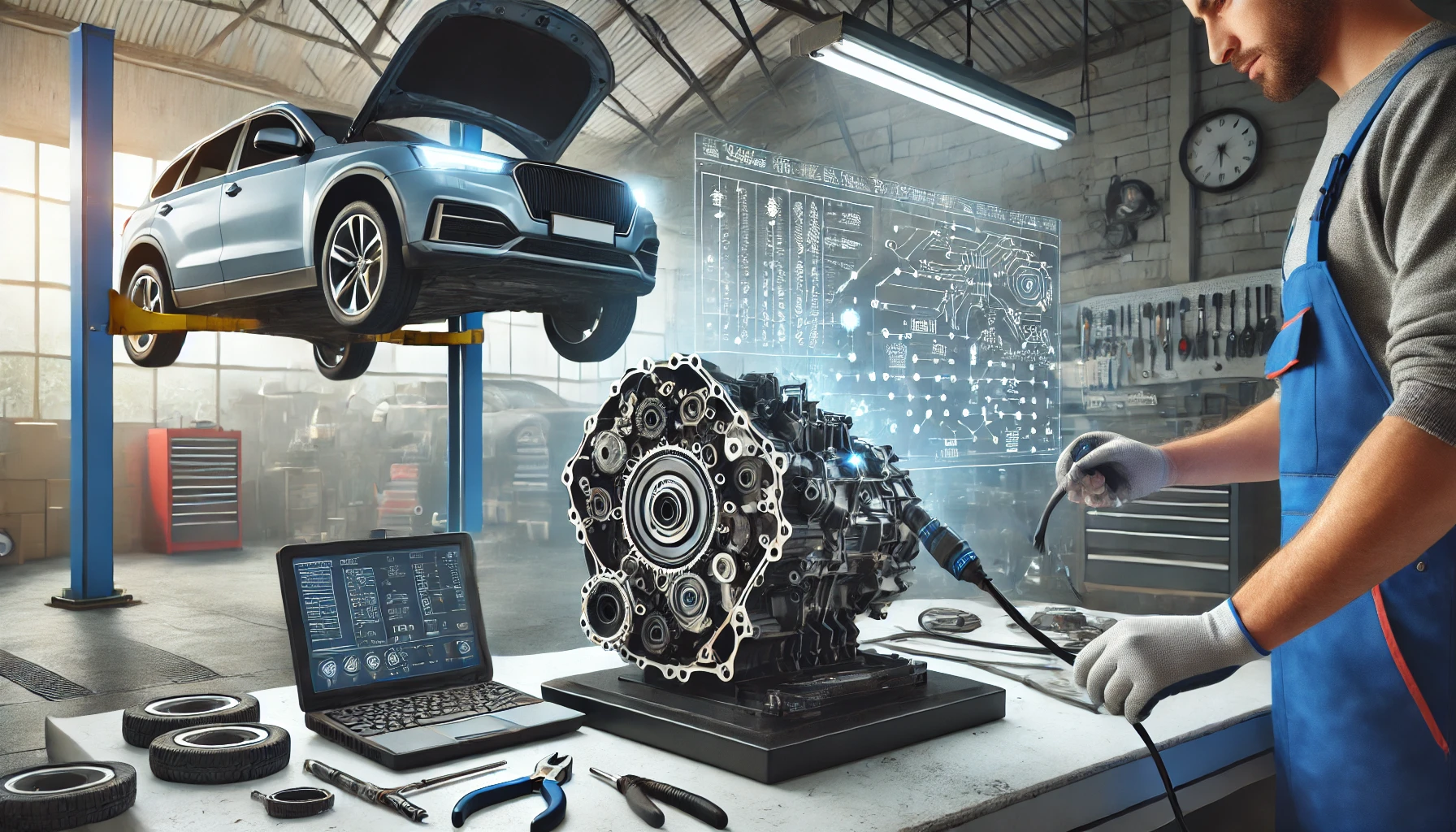 عیب یابی گیربکس اتوماتیک